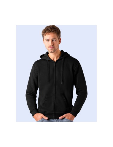 S-SW250-Zip Through Hooded Sweat Jacket